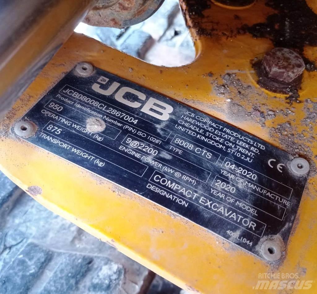 JCB 8008 CTS Mini excavators < 7t (Mini diggers)