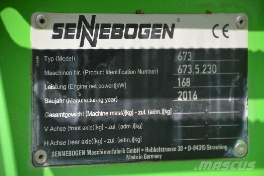 Sennebogen 673 E Tracked cranes
