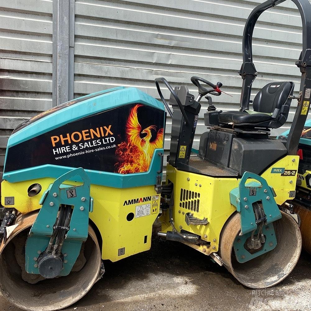 Ammann ARX 26-2 Twin drum rollers