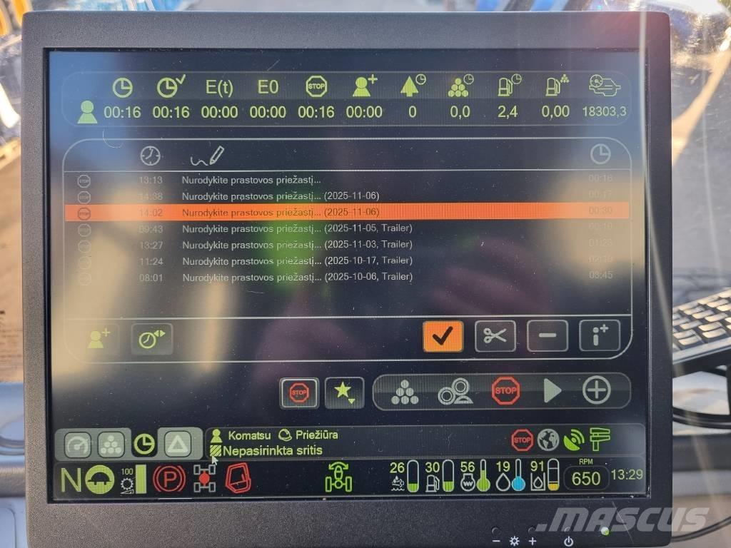 Komatsu 931 Harvesters