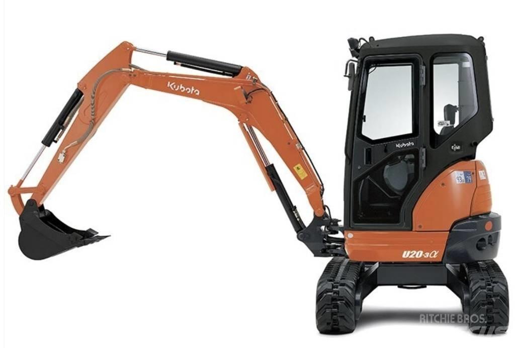 Kubota U 20-3 Mini excavators < 7t (Mini diggers)