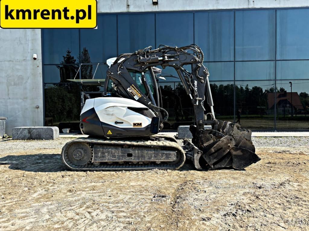 Mecalac 8 M CR Midi excavators  7t - 12t