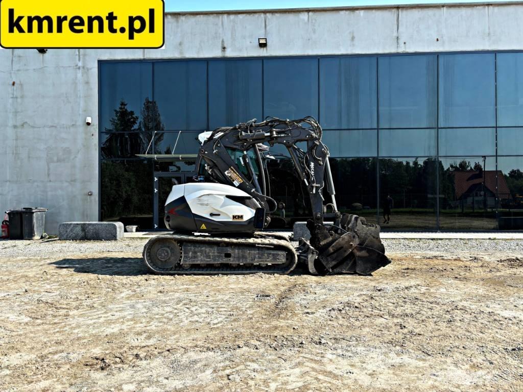 Mecalac 8 M CR Midi excavators  7t - 12t