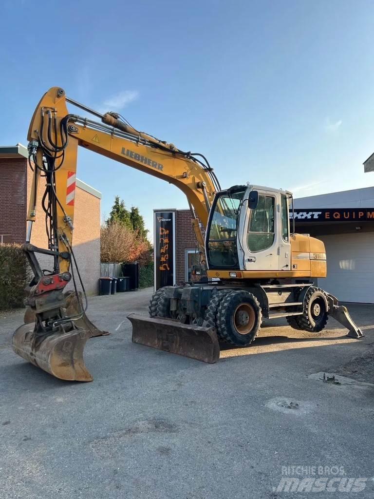 Liebherr A314 Wheeled excavators