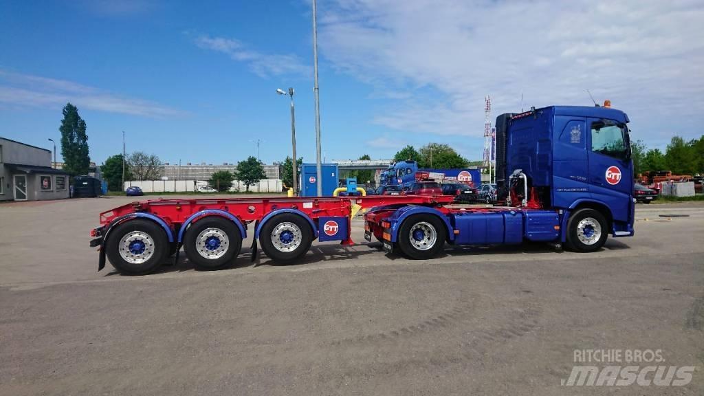 Fliegl SDS 380 Skip loader semi-trailers
