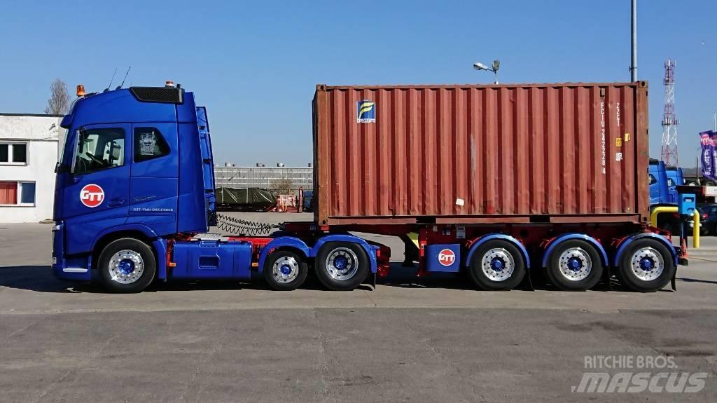 Fliegl SDS 380 Skip loader semi-trailers