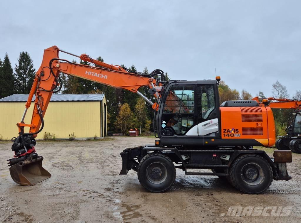 Hitachi ZX 140 W T-5 Wheeled excavators