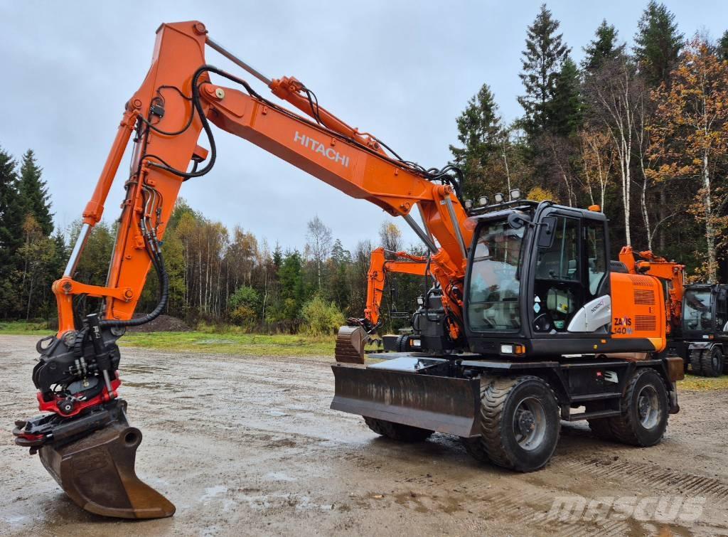 Hitachi ZX 140 W T-5 Wheeled excavators