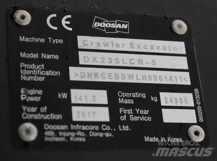 Doosan DX235LCR-5 Crawler excavators