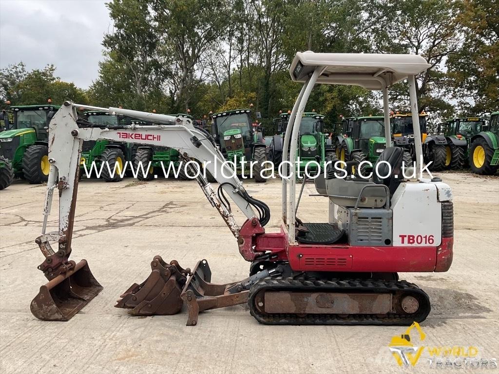 Takeuchi TB 016 Mini excavators < 7t (Mini diggers)