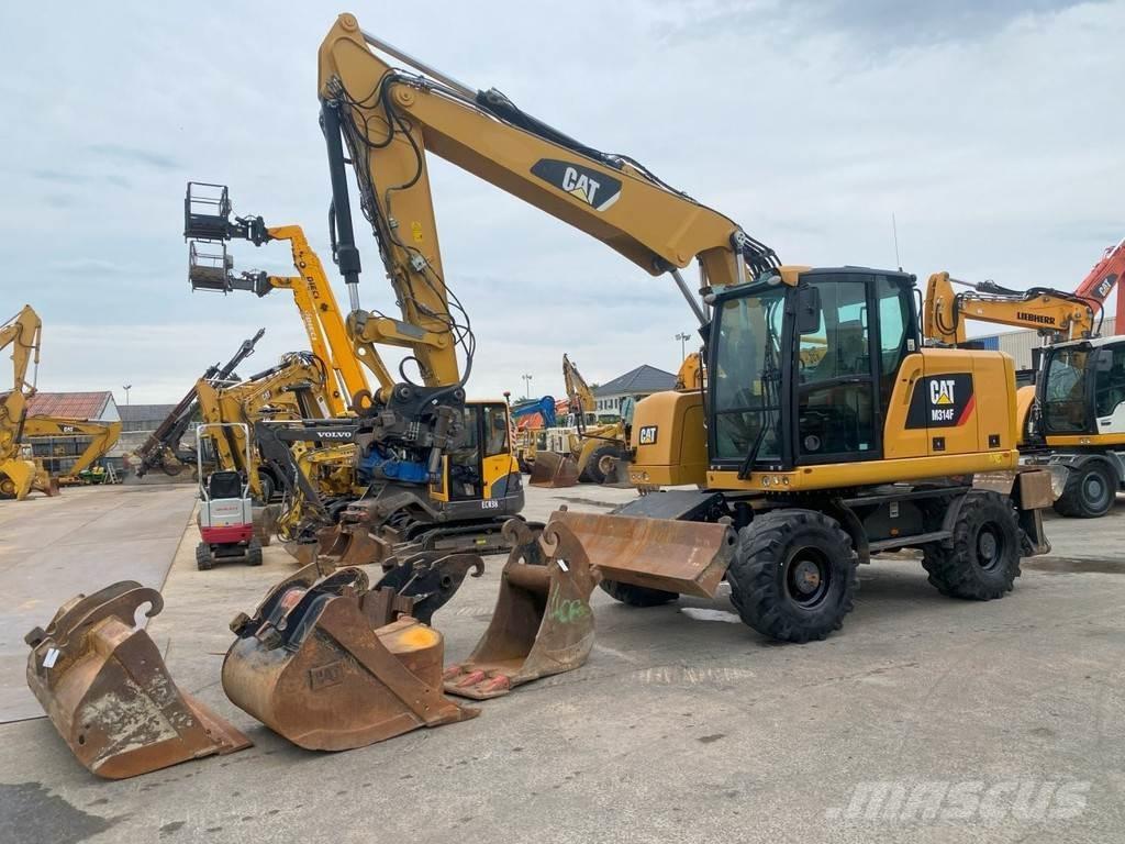 CAT M314F NVT Wheeled excavators