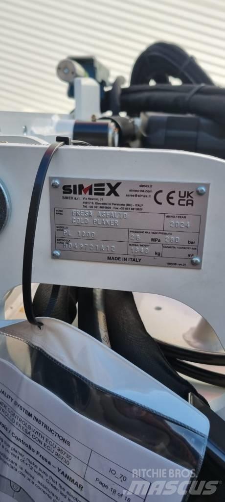 Simex PL1000 Asphalt machine accessories