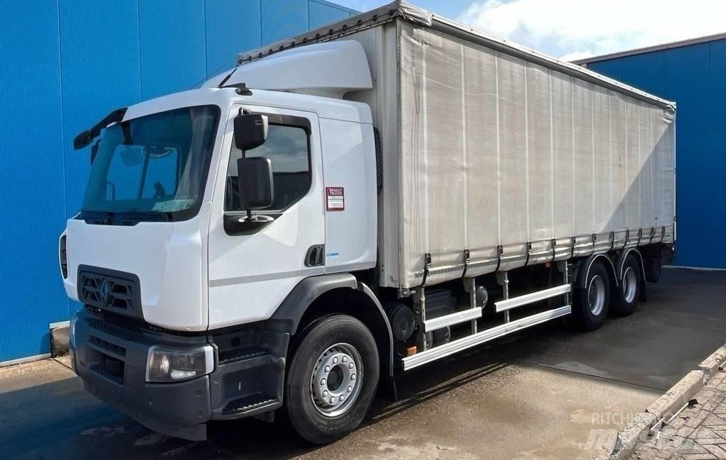 Renault C 380 Curtainsider trucks