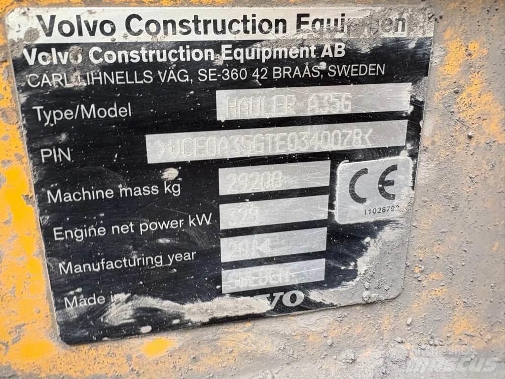 Volvo HAULER A35G Site dumpers