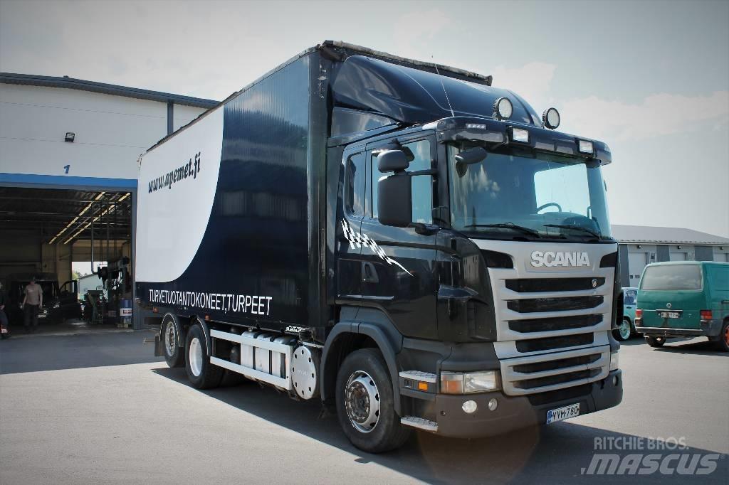 Scania R 560 Wood chip trucks