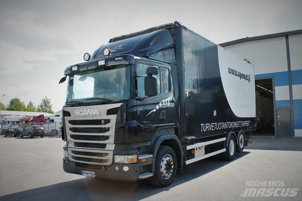 Scania R 560 Wood chip trucks