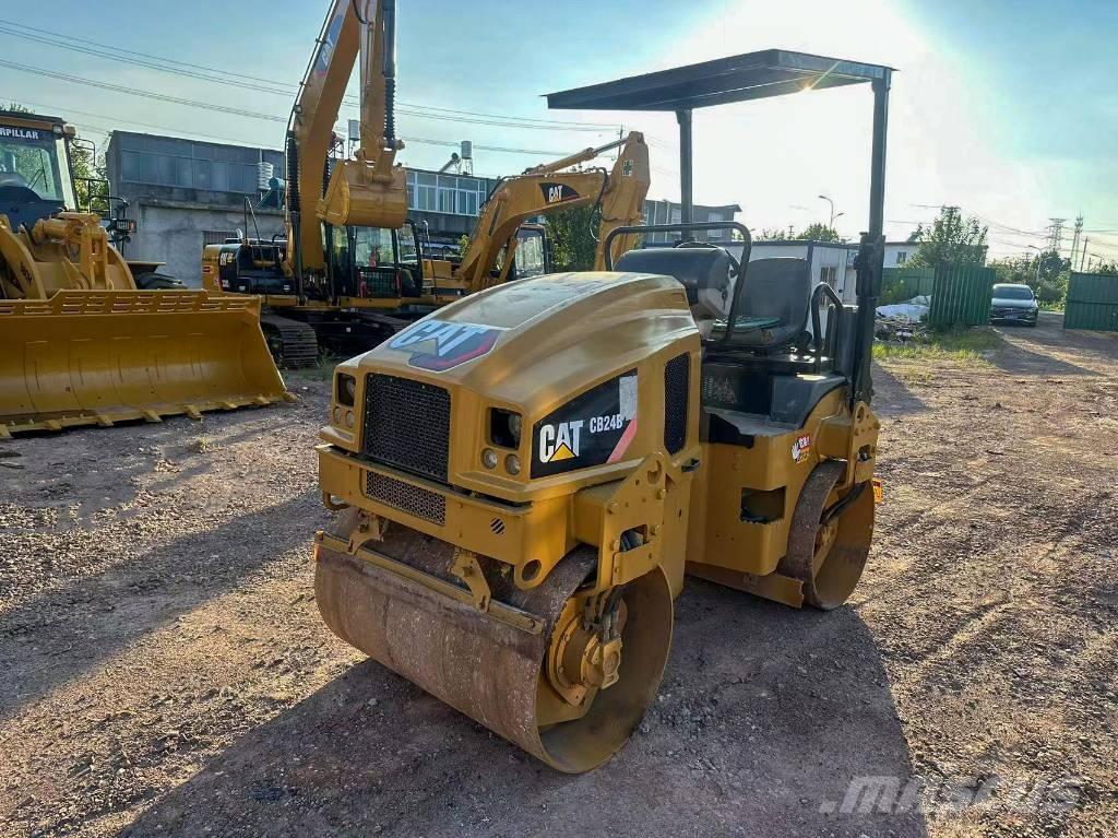 CAT CB 24 B Twin drum rollers