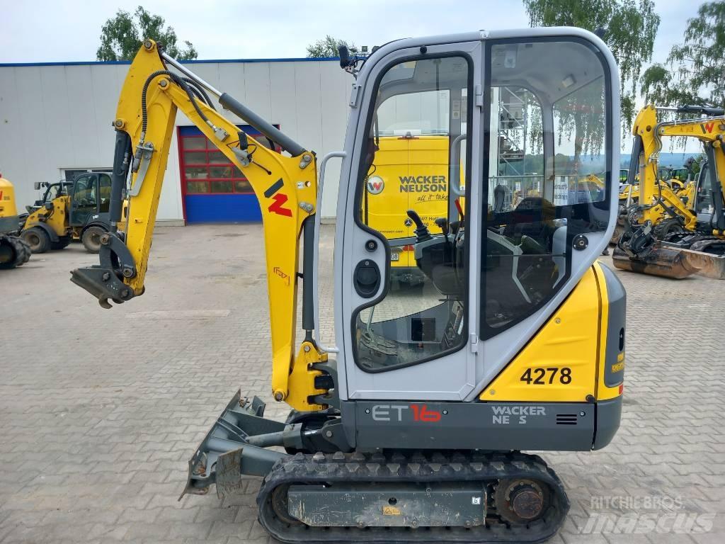 Wacker Neuson ET16 Crawler excavators