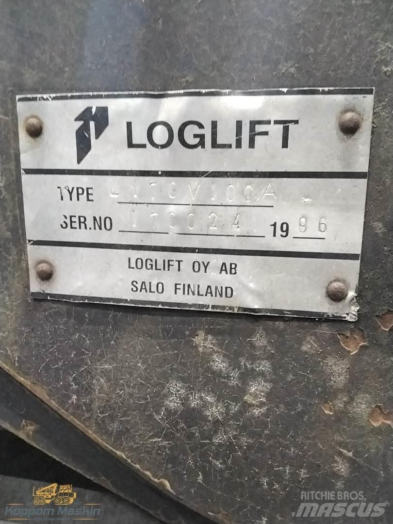 Loglift 170v Harvester cranes