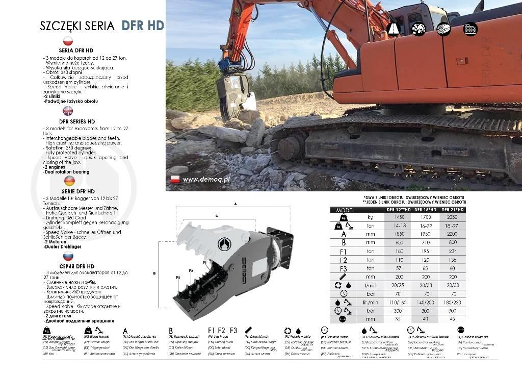  DEMOQ DFR15 Pulveriser (Demolition Crusher ) 