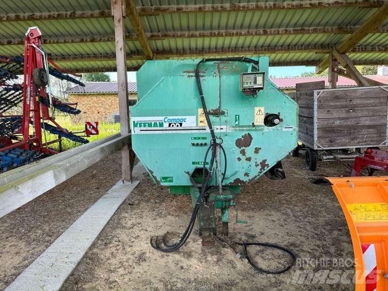 Keenan Compac 90 Receiving hoppers, blowers and elevators