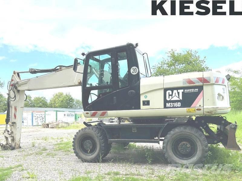 Caterpillar M 316 D Wheeled excavators