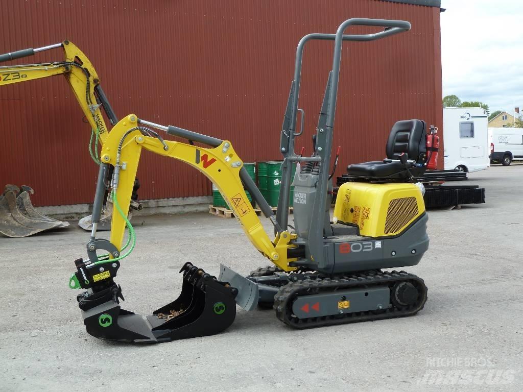Wacker Neuson 803 Mini excavators < 7t (Mini diggers)
