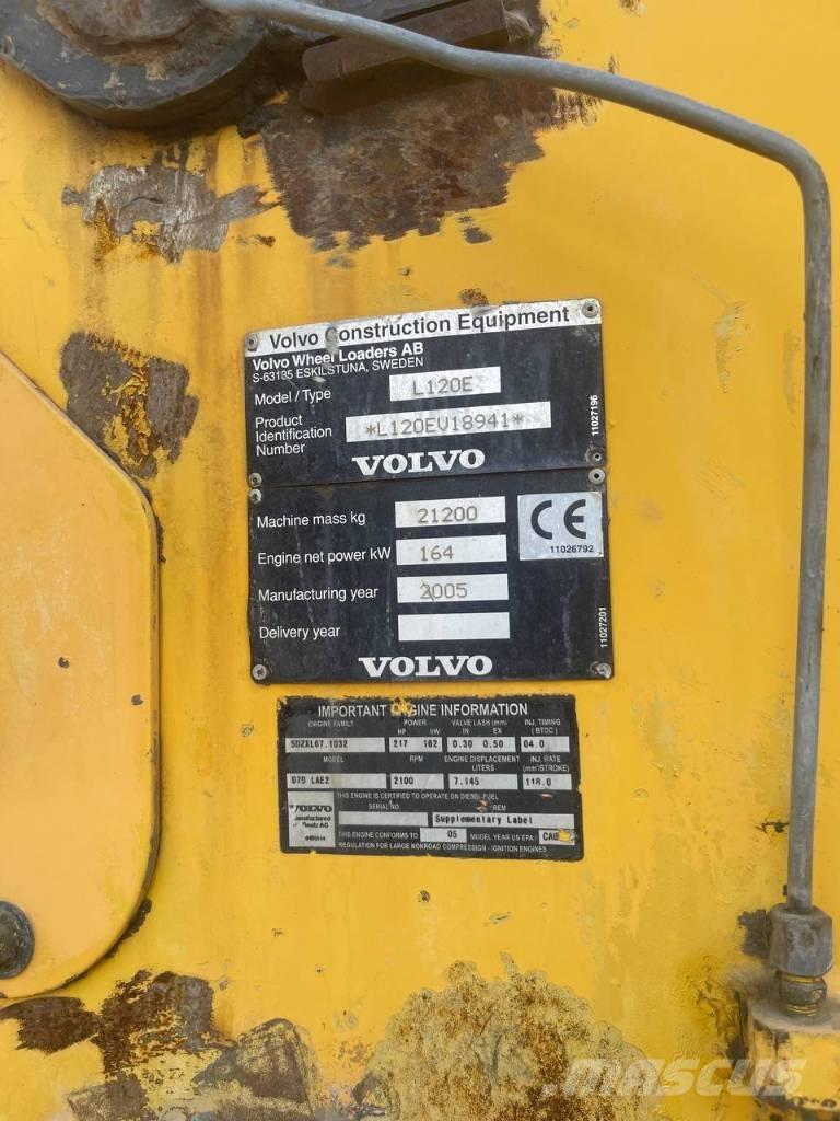 Volvo L 120 E Wheel loaders