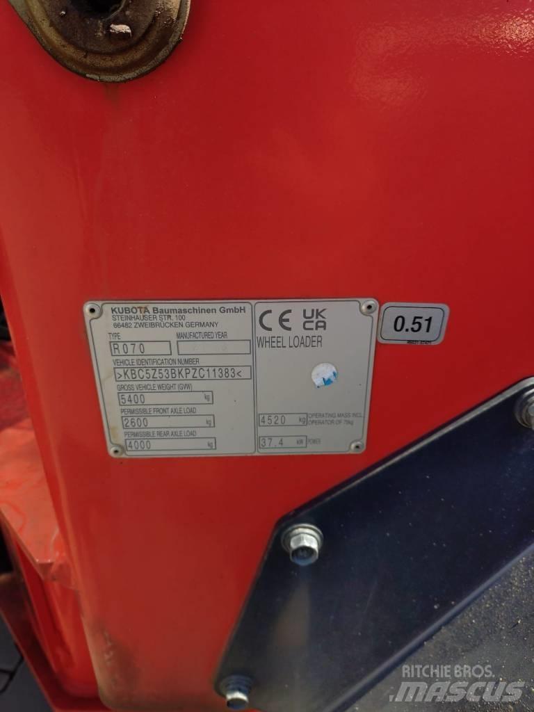 Kubota R 070 Wheel loaders