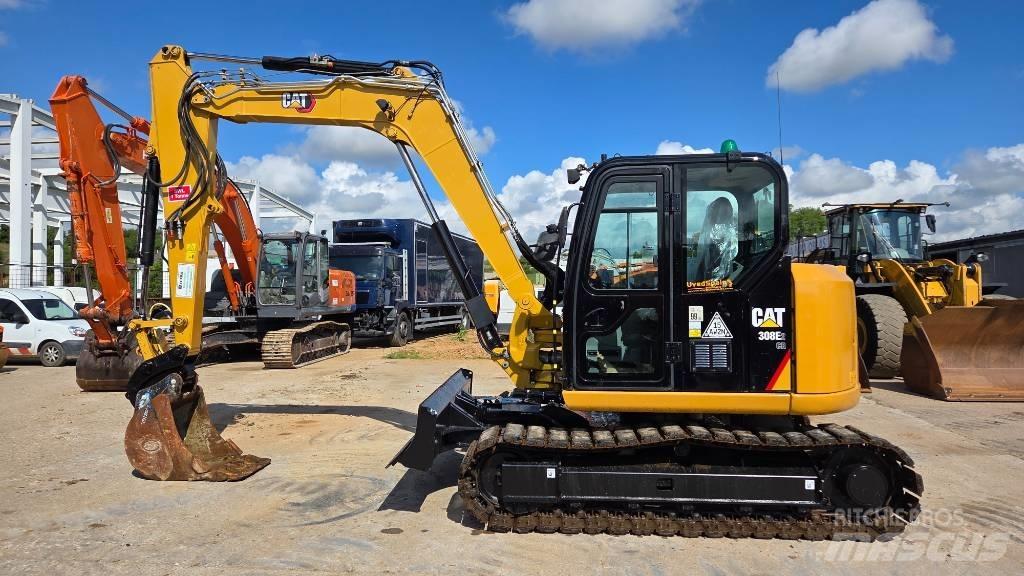 CAT 308 E 2 CR Midi excavators  7t - 12t