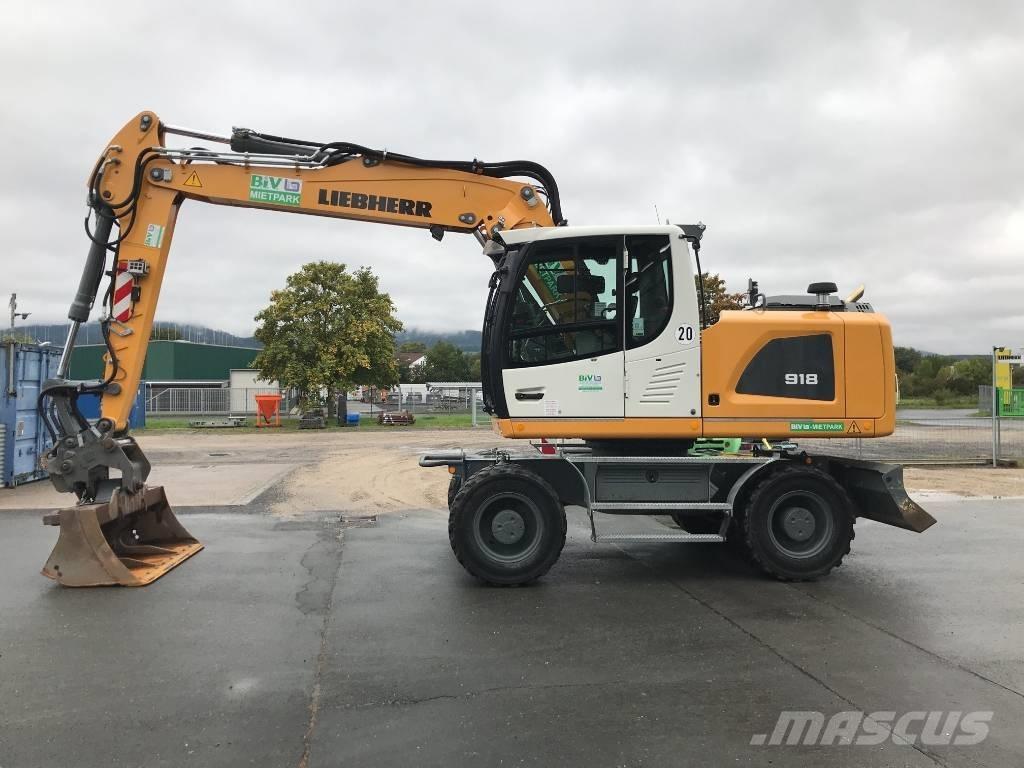 Liebherr A 918 Wheeled excavators