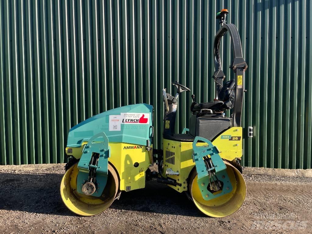 Ammann ARX 26 Twin drum rollers