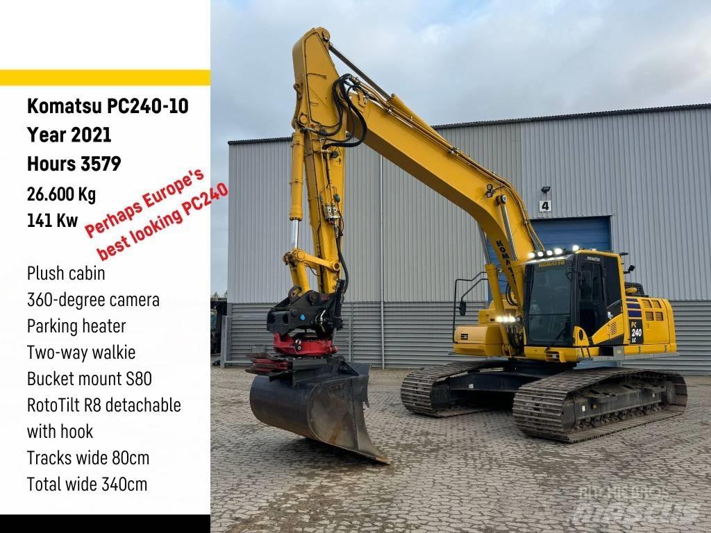 Komatsu PC 240 LC-10 Crawler excavators