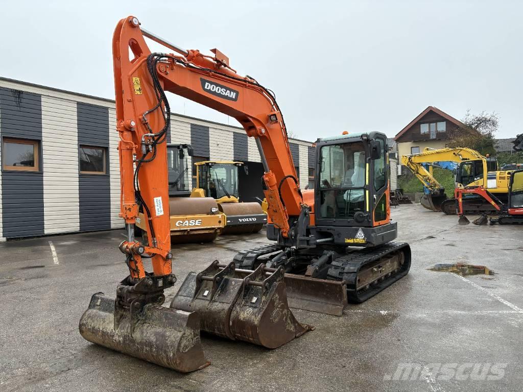 Doosan DX 85 R-3 Midi excavators  7t - 12t