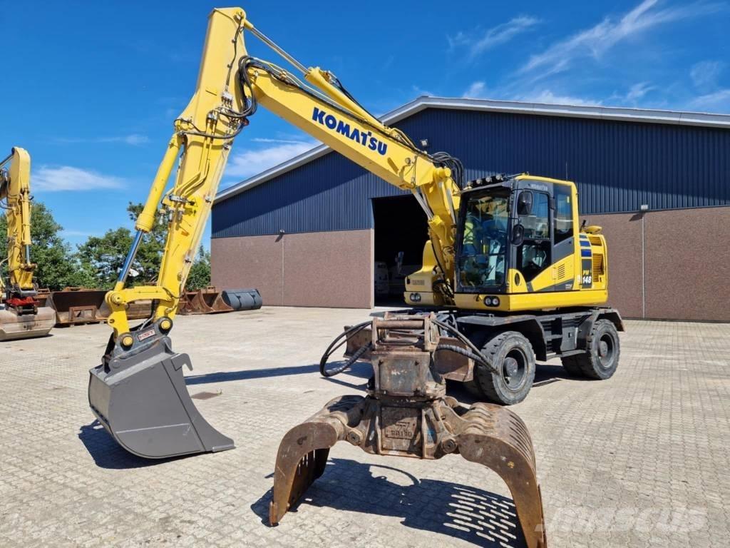 Komatsu PW 148-11 Wheeled excavators