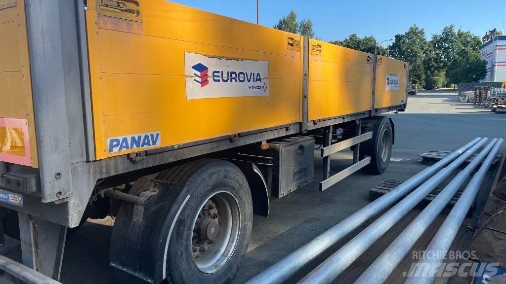 Panav PV 18 L Flatbed/Dropside trailers