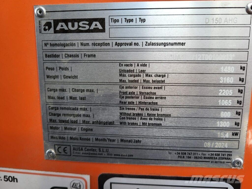 Ausa D150AHG Rigid dump trucks