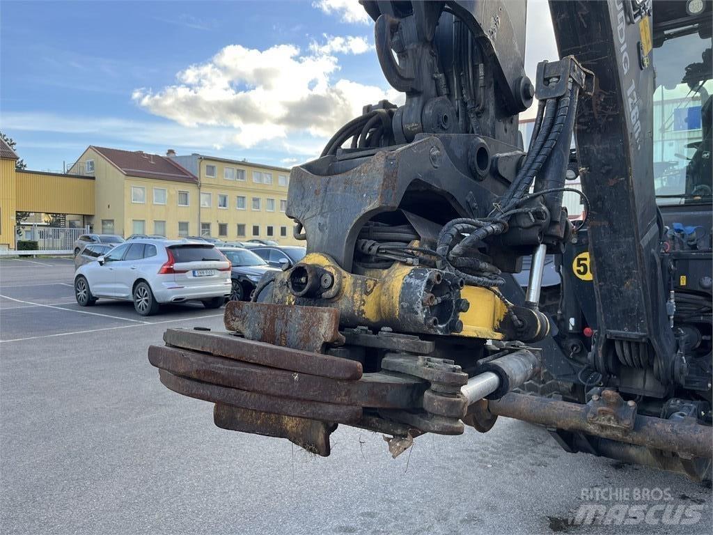 Huddig 1260 B Rail Backhoe loaders