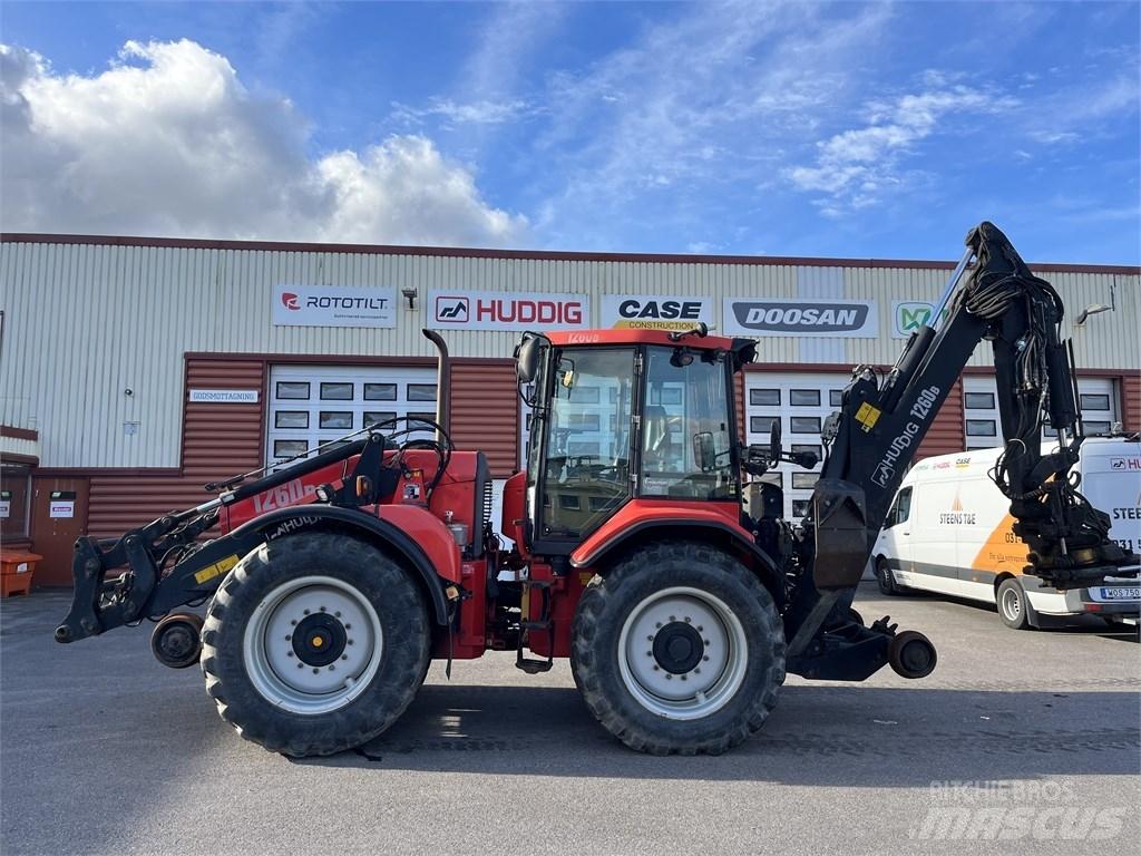 Huddig 1260 B Rail Backhoe loaders