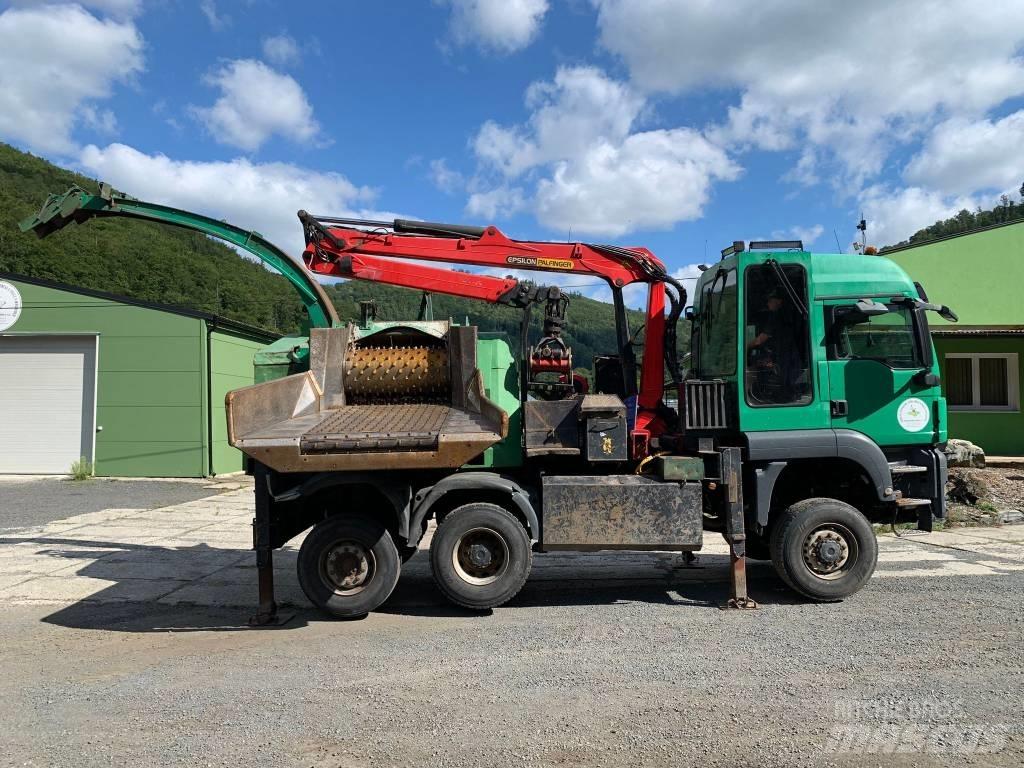JENZ MAN TGS 6x4 Wood chippers