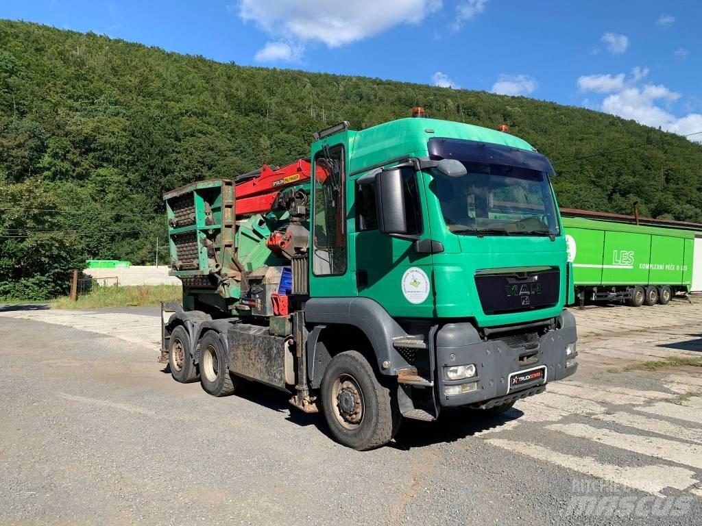 JENZ MAN TGS 6x4 Wood chippers