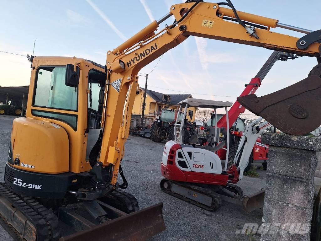 Hyundai 25 Z-9 AK Mini excavators < 7t (Mini diggers)