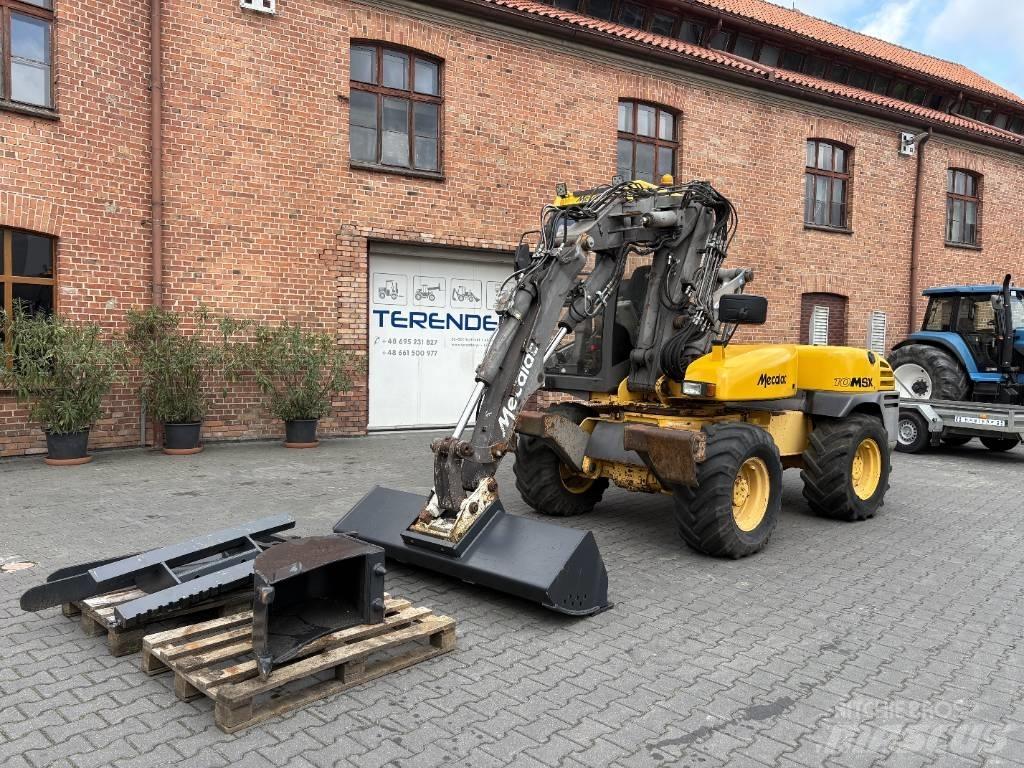Mecalac 10 MSX Wheeled excavators