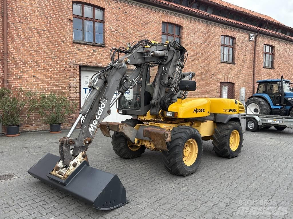 Mecalac 10 MSX Wheeled excavators
