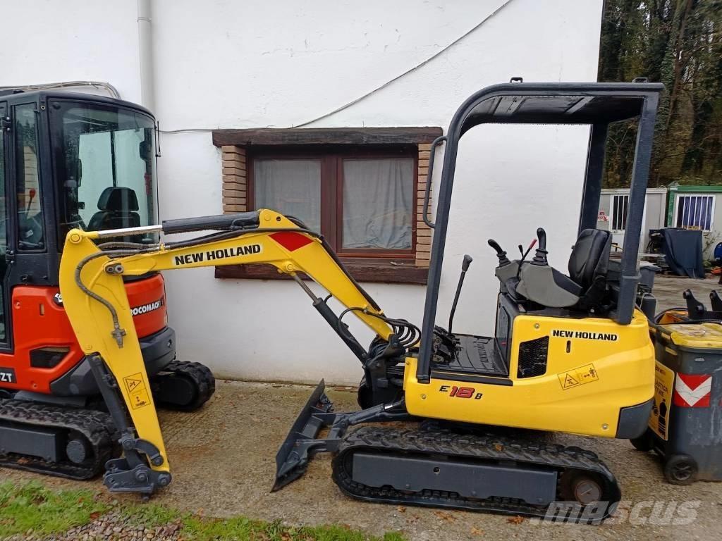 New Holland E 18 B Mini excavators < 7t (Mini diggers)