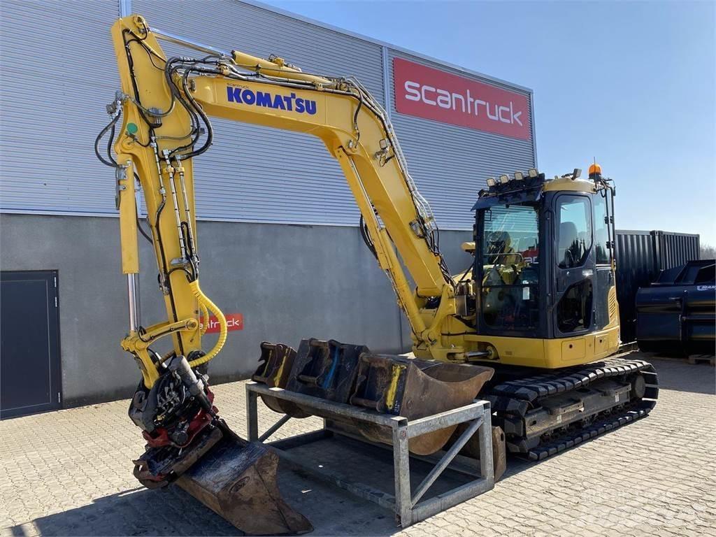 Komatsu PC88MR-10 Wheeled excavators