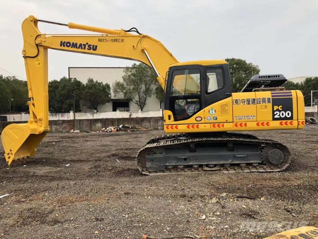 Komatsu PC 200-7 Crawler excavators