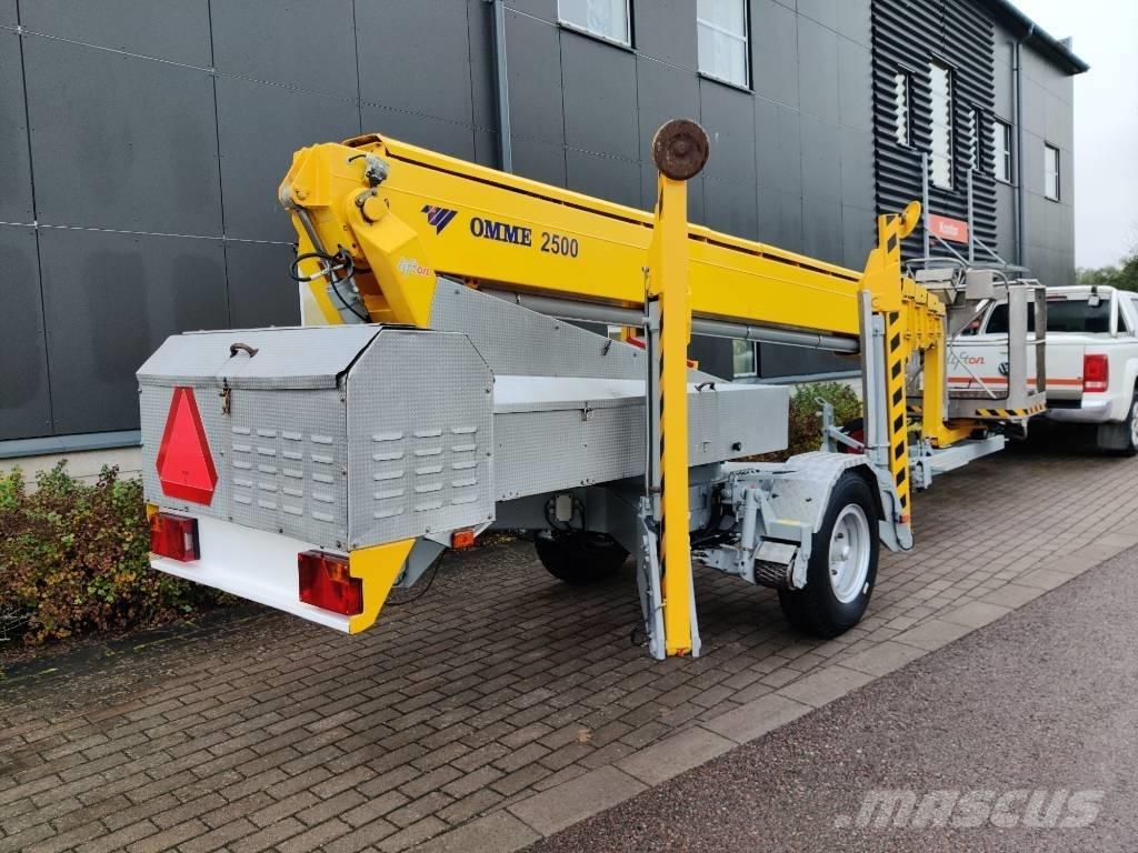 Omme 2500 EBDZ Trailer mounted aerial platforms