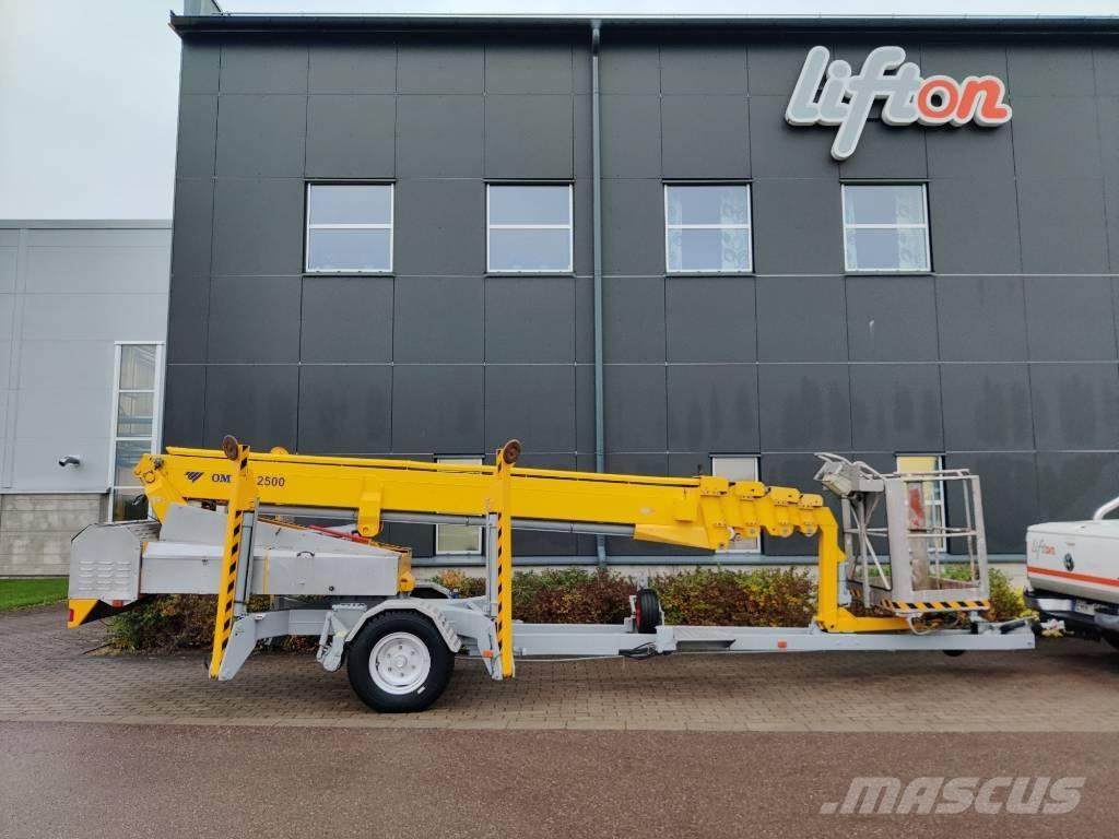 Omme 2500 EBDZ Trailer mounted aerial platforms