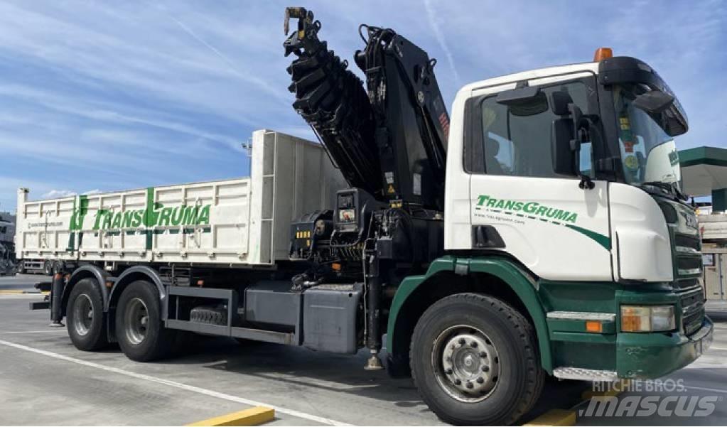 Hiab 477 E-8 Loader cranes